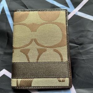 Coach passport cover